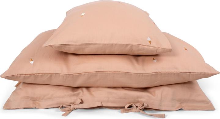 Produktbild Filibabba Babybettwäsche – Cool Summer Stickerei – Frappé (70 x 100 cm, 40 x 45 cm)