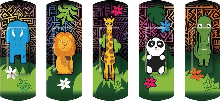 Produktbild 3M Display Kinderpflaster Happy Kids Animals 12 Stück (12 x)