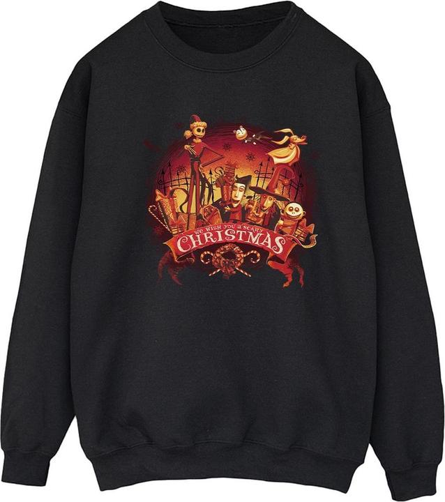 Immagine prodotto Disney The Nightmare Before Christmas Scary Christmas Felpa Donna (L)