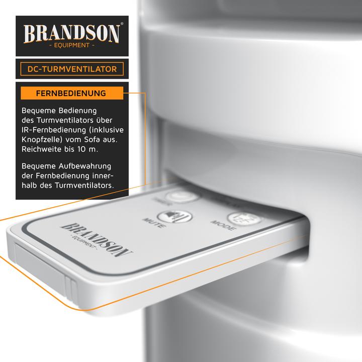 Actual product image Brandson Tower fan (50 dB)