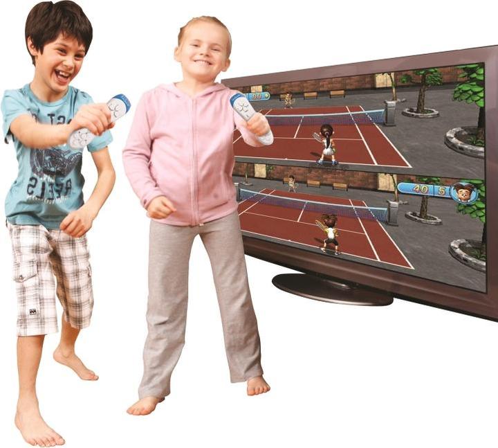 Actual product image Lexibook HDMI TV Console Plug N" Play Motion - 2 wireless controllers 200 games (JG7430)