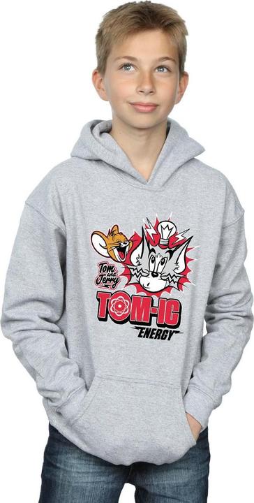 Actual product image Tom & Jerry Boys Tomic Energy Hoodie (116)