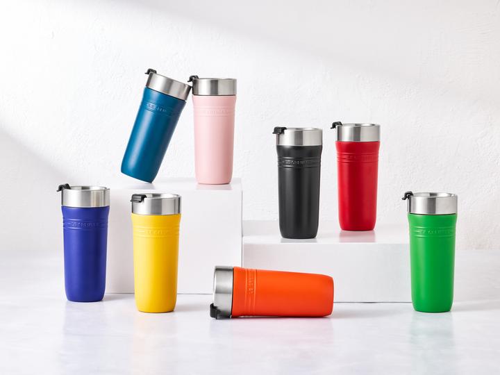 Actual product image Le Creuset On The Go Thermobecher bamboo green 350ml (0.35 l)