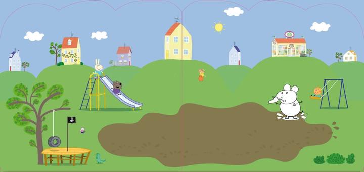 Produktbild Peppa Pig Stickern Malen Gestalten