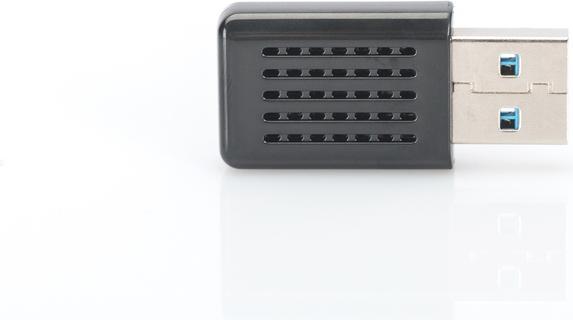 Produktbild Digitus Mini WLAN 11AC USB 3.0 Adapter 1200Mbps 2 4/5GHz dual band IEEE 802.11ac/a/b/g/n RTL8812BU WPA/WP... (USB 3.0)