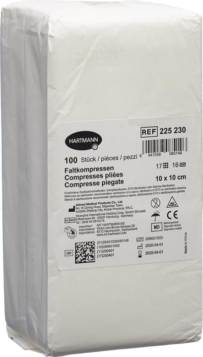 Actual product image IVF Hartmann Folding compress type 17 16 fold