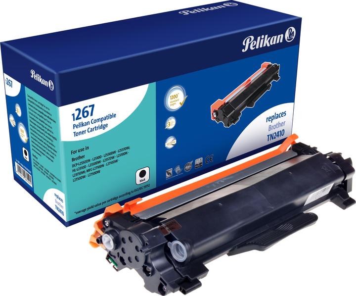 Image du produit Pelikan Toner Brother TN-2410 black 1200 pages remanufacturé - Recyclé - Toner