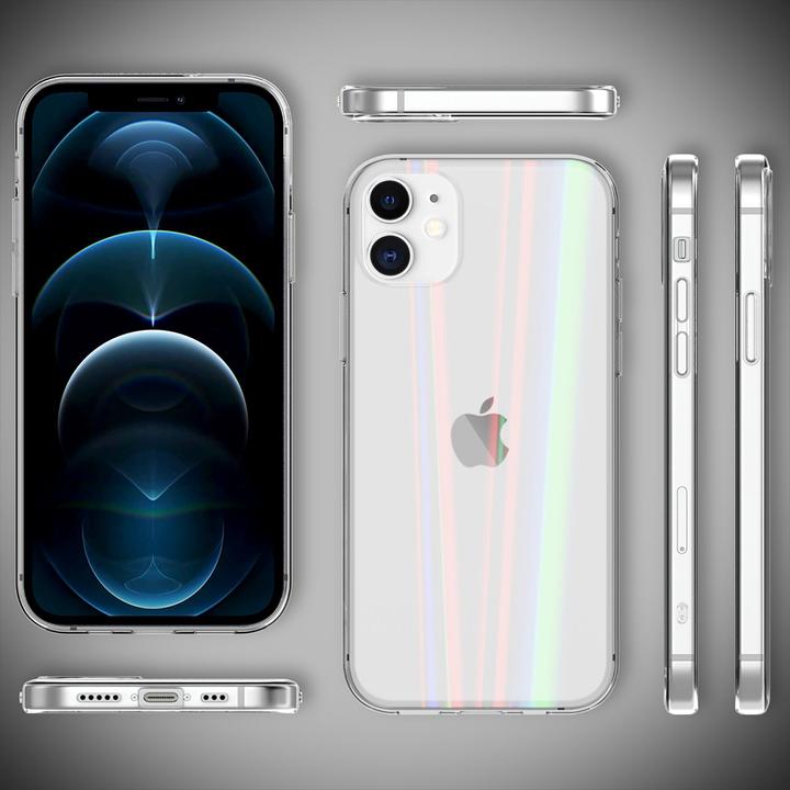 Produktbild Nalia Klares Hartglas Case (Apple iPhone 12 Pro, Apple iPhone 12)
