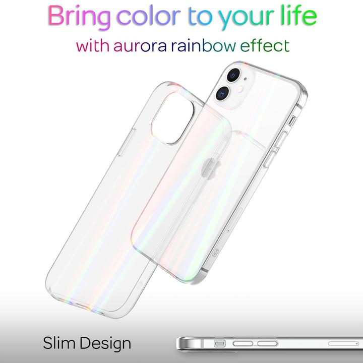 Produktbild Nalia Klares Hartglas Case (Apple iPhone 12 Pro, Apple iPhone 12)
