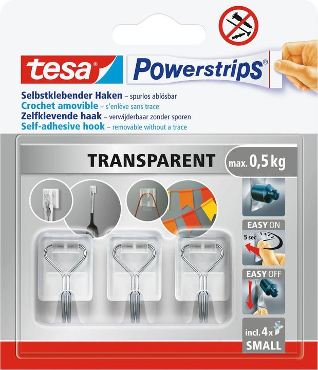 Produktbild tesa Powerstrips Klebehaken Small