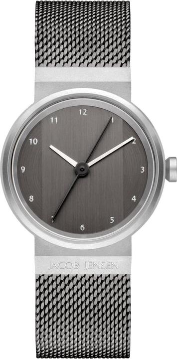 Produktbild Jacob Jensen 792 New Line Horloge - Jensen dames horloge - Grijs - diameter 29 mm - roestvrij staal (29 mm)