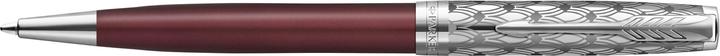 Produktbild Parker Kugelschreiber Sonnet Premium Metal & C.C. sw M (Edelstahl, Rot, 1 x)