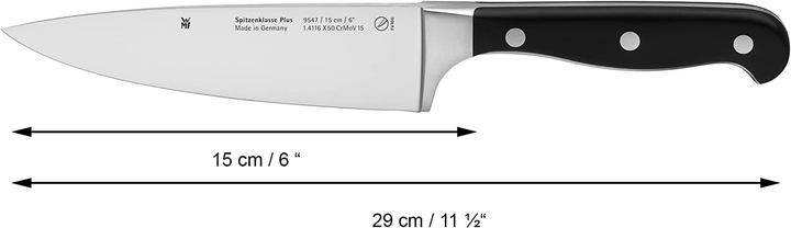 Image du produit WMF Couteau de chef Black stoned (15 cm)