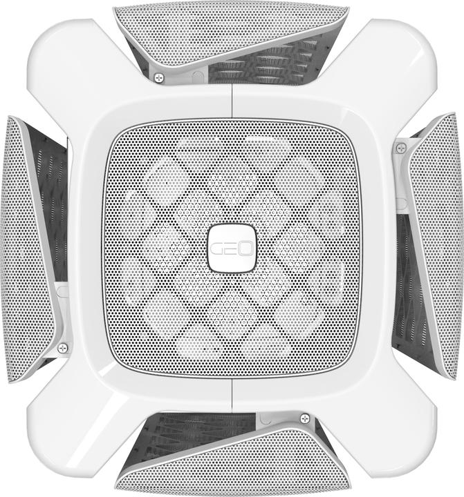 Produktbild Geometric Future M2 THE ARK Gehäuse, Mesh - weiss (Mini-ITX)