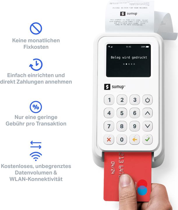 Image du produit SumUp Kit de paiement 3G + imprimante