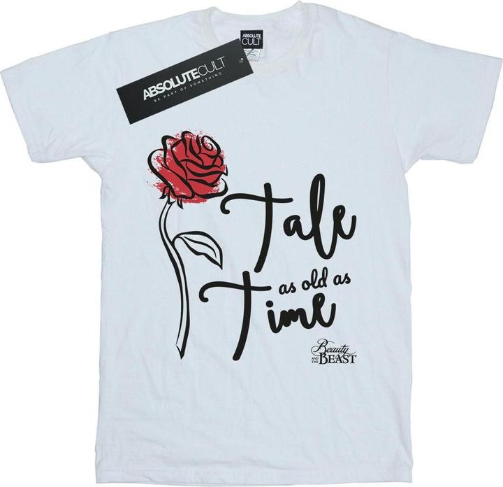 Immagine prodotto Disney Tale As Old As Time Rose Maglietta Ragazzi (140, 146)