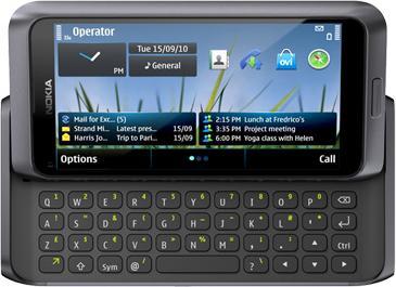 Nokia E7-00 - QWERTZ - Dark Grey (4", 8 Mpx, 3G)