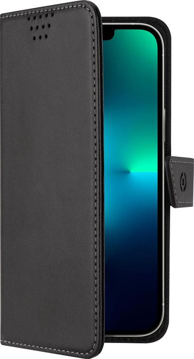 Actual product image Celly Wallymag, Wallet case, Apple, iPhone 14 Pro, 15.5 cm (6.1"), Black (Apple iPhone 14 Pro)