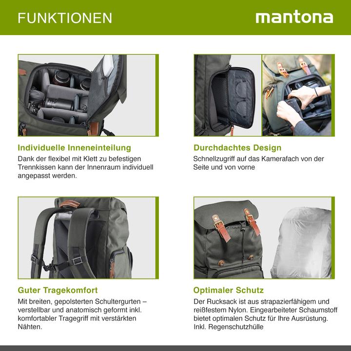 Actual product image mantona Luis (Photo backpack, 18.60 l)