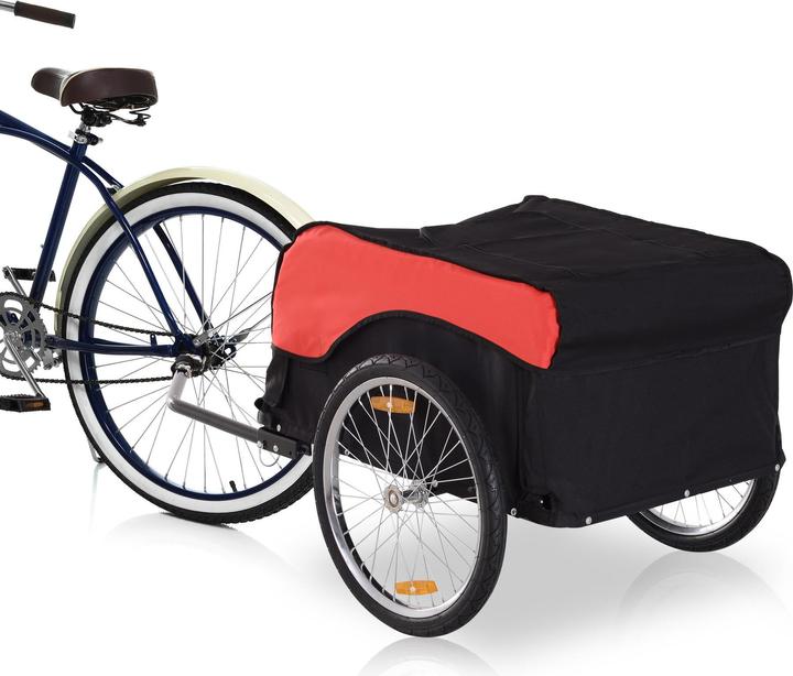 Actual product image Homcom Bicycle trailer with canopy
