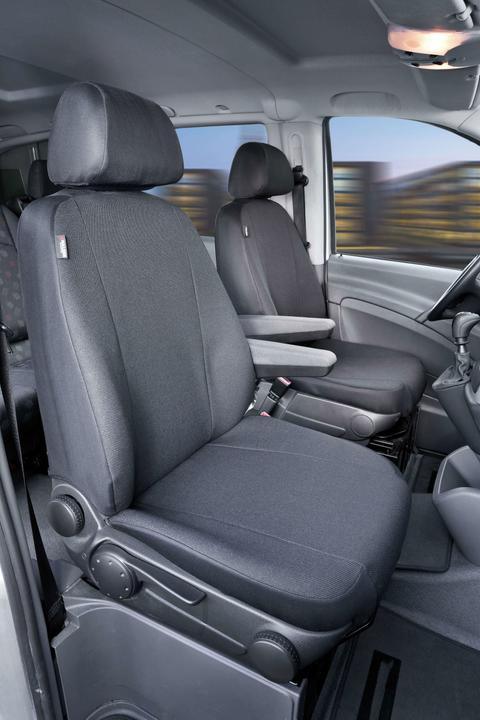 Produktbild Walser Sitzbezüge für Mercedes Viano und Vito W638 & W639 für 2 ES für Armlehne innen BJ 06/2003 - 2013
