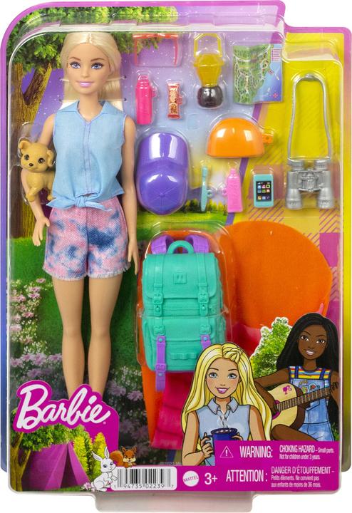 Actual product image Barbie Totally Hair doll in flower look