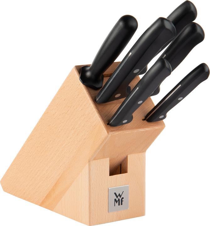 Produktbild WMF Messerset Messerblock mit 5 Messer 7tlg bestückt Classic Line Küchenmesser