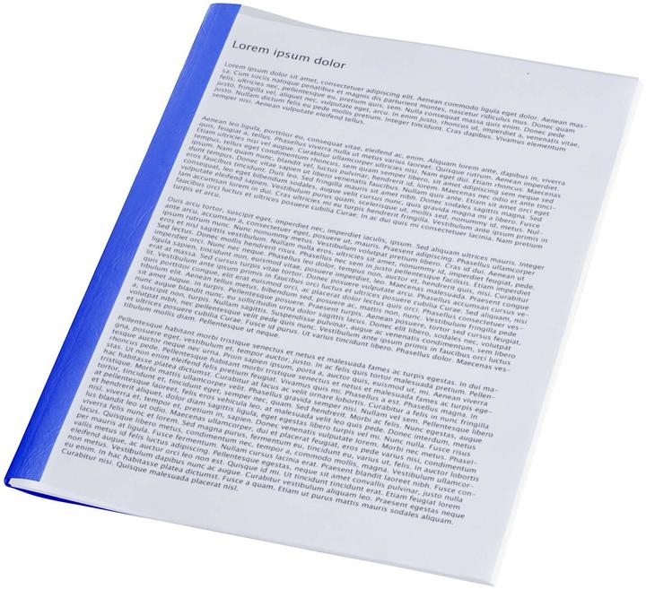 Actual product image Fellowes 100 pcs. Thermal Binding Folders Prestige, 3mm