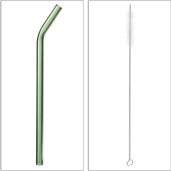 Produktbild Relaxdays Glasstrohhalme (6 x)