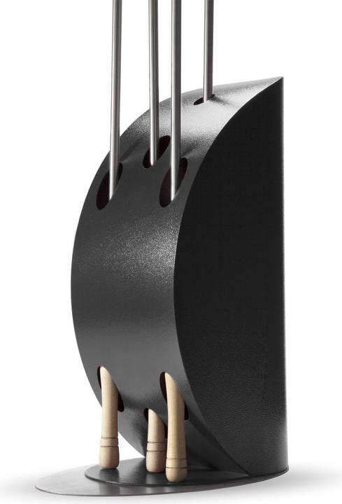 Alfa Forni Shovel Holder Vela Silver Black