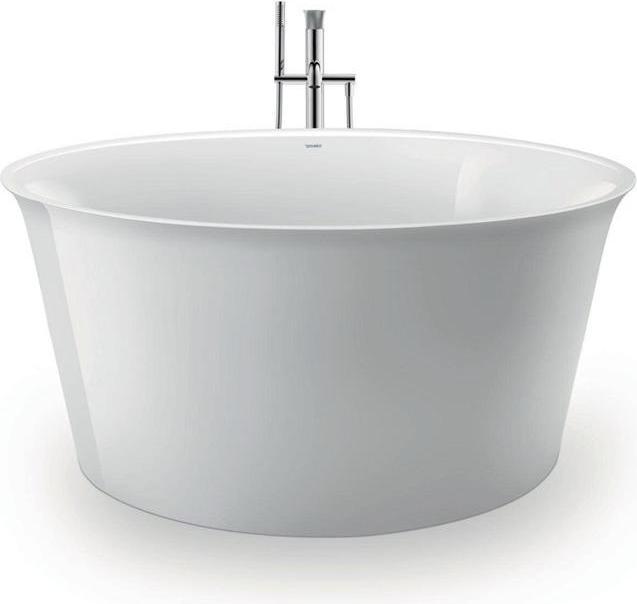 Produktbild Duravit Badewanne WHITE TULIP d= 1400mm, freistehend weiss (330 l, 140 cm, 140 cm)