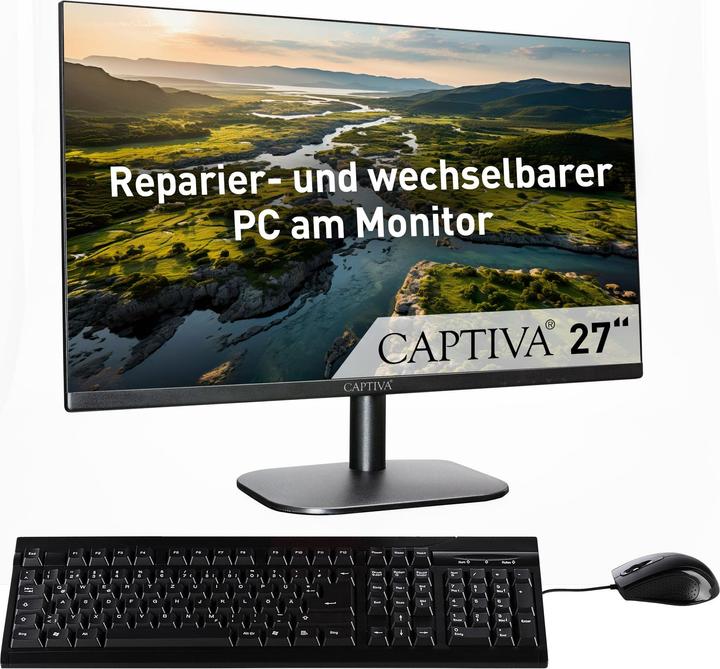 Produktbild Captiva All-in-One Power Starter I84-916 (27.0/Ultra 5-125H/500GB/16GB/WLAN/Windows 11 Home 64-bit) (Intel Core Ultra 5 125H, 16 GB, 500 GB, Intel Arc Graphics)