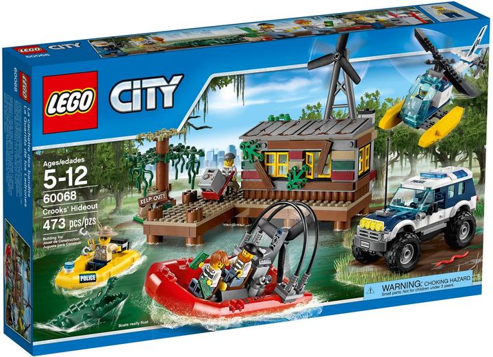 Image du produit LEGO Repaire de bandits dans le marais (60068, LEGO City)