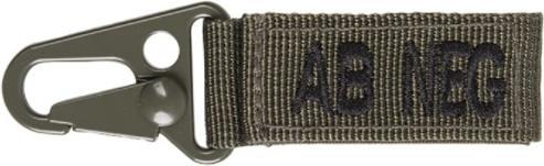 Produktbild Mil-tec Keyholder Blutgruppe