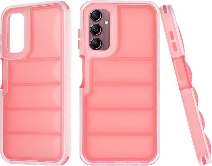 Actual product image Techsuit - Wave Shield - Samsung Galaxy A14 4G / A14 5G - Red (Samsung Galaxy A14, Samsung Galaxy A14 5G)