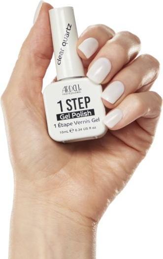 Produktbild Ardell 1 Step Gel Polish Clear Quartz 10 ml (Clear Quartz, Gel-Effekt Nagellack)