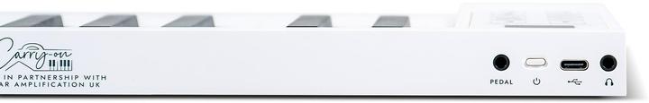 Actual product image Carry-On Piano 49 Touch White opvouwbare piano 49 toetsen (49 Keys)
