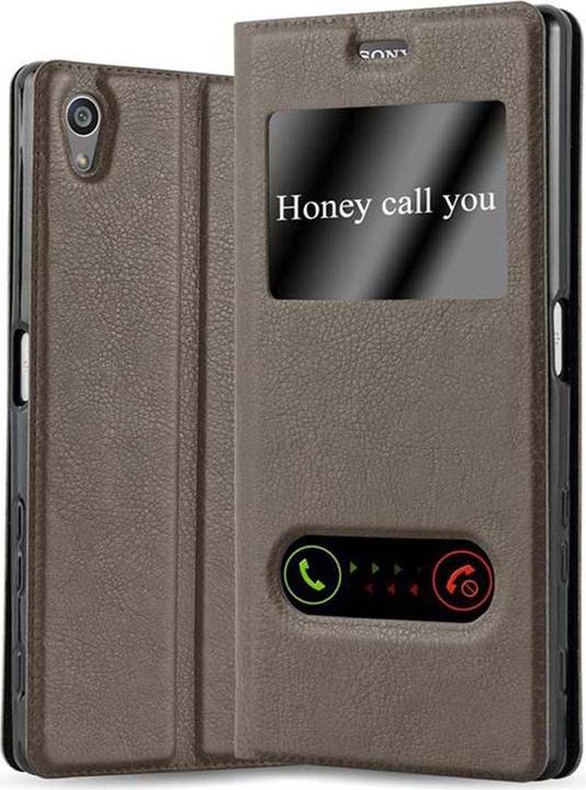 Actual product image Cadorabo Book with View double window cover (Sony Xperia Z5 Premium)