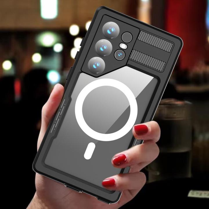 Image du produit Redpepper Samsung Galaxy S24 Ultra - IP68 Mars Series Wasserdichtes Outdoor Case mit MagSafe schwarz (Samsung Galaxy S24 Ultra)