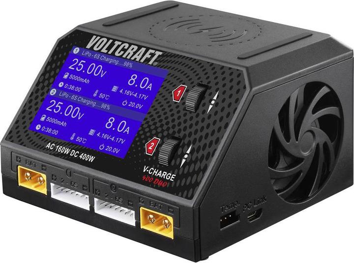 Voltcraft Chargeur de modèle V Charge 400 Duo