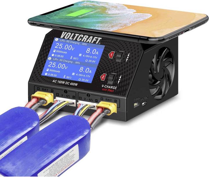 Image du produit Voltcraft Chargeur de modèle V Charge 400 Duo