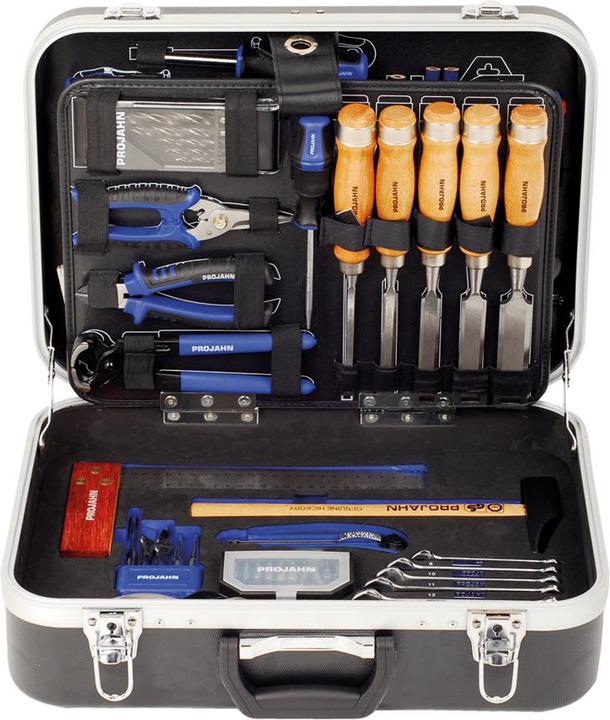 Actual product image Projahn Proficraft Toolbox CLEANER with contents 92 parts 2 drawers 8684 (92 pieces)