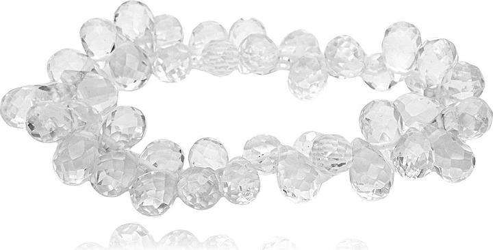 Actual product image Leyda Rock crystal bracelet (Coloured stone)