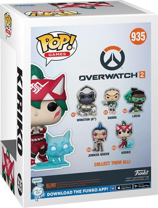 Produktbild Funko Overwatch 2 POP! Games Vinyl figurine Kiriko 9 cm