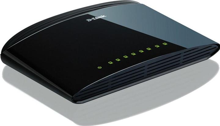 Actual product image D-Link DES 1008D - Switch - unmanaged - 8 x 10/100 (8 Ports)