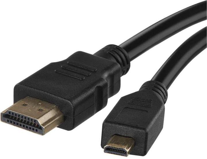 Produktbild Emos High Speed HDMI Kabel 2.0 A Stecker – D Stecker 1,5m (1.50 m, HDMI)