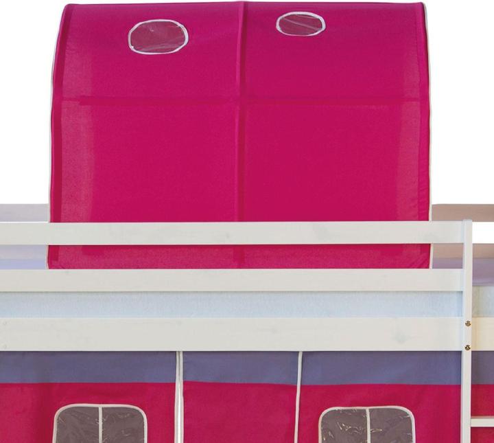 Image du produit Floki24 Tunnel pour lits superposés Tente de lit Toit de jeu Tunnel Caverne Lit d'enfant - rouge