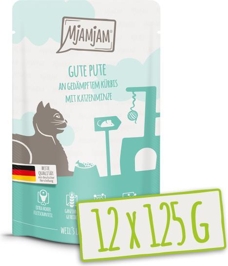 Image du produit Mjamjam Bonne dinde au potiron cuit à la vapeur (Adulte, 12 pcs, 1500 g)