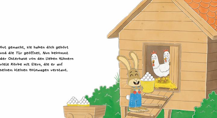 Produktbild Such den Osterhasen. Ein Oster-Mitmachbuch. Zum Schütteln, Schaukeln, Pusten, Klopfen und sehen, was (Deutsch, Nico Sternbaum, 2025)