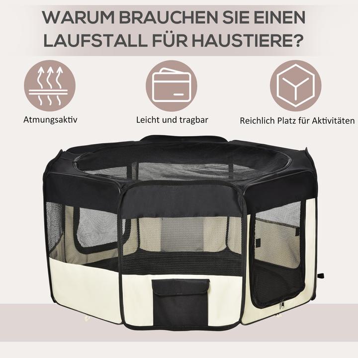 Produktbild PawHut Welpenauslauf faltbar